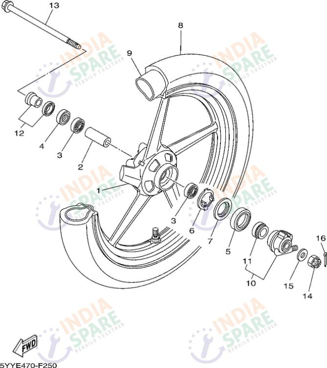 FRONT WHEEL